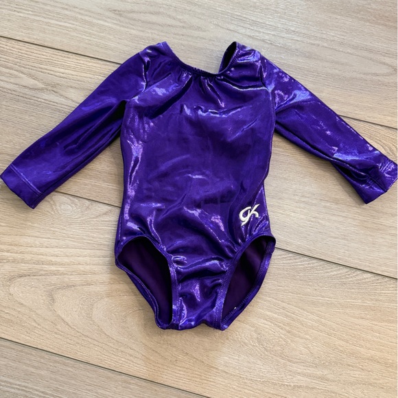 GK Purple Kids Leotard - Picture 1 of 4